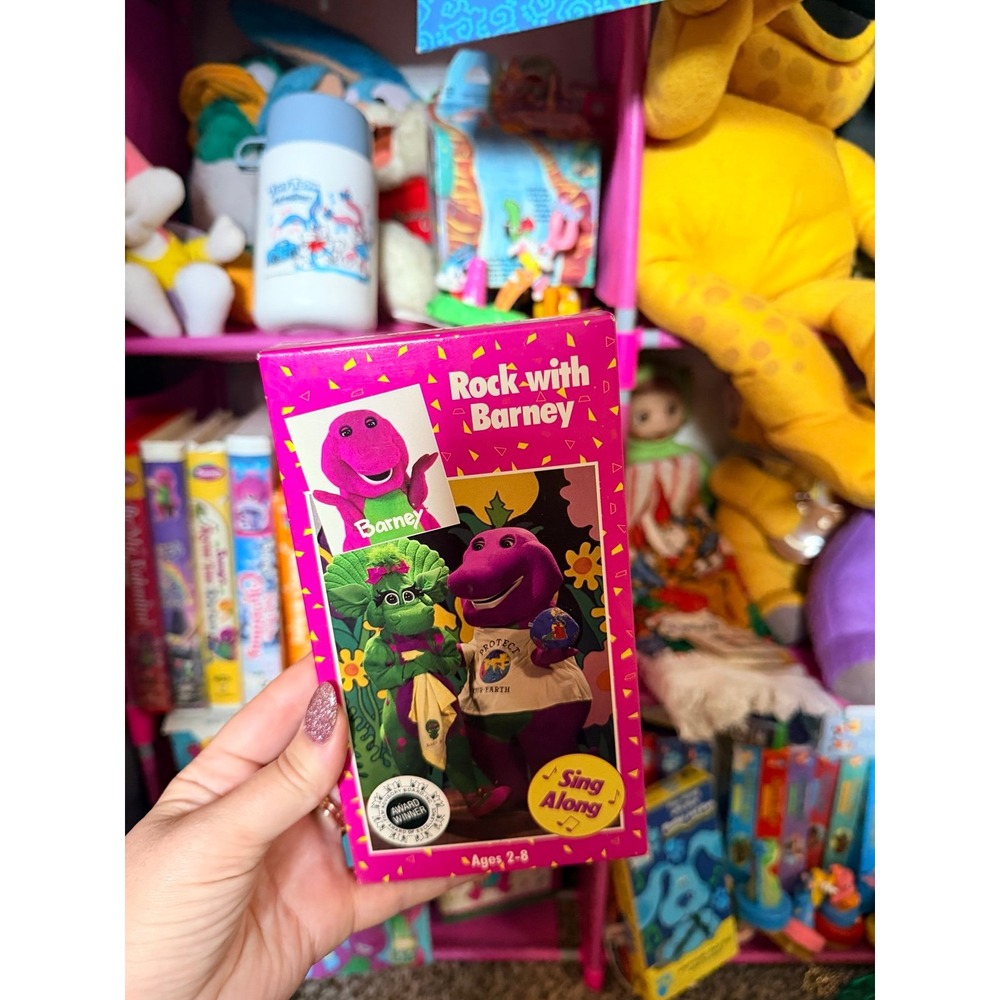 rock with Barney vhs